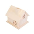 thumbnail image 4 of Caja de almacenamiento decorativa LOVE, contenedor de madera para pintar, dinero, dulces (casa de madera contrachapada LOVE), 4 of 7