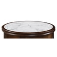 thumbnail image 5 of Convenience Concepts American Heritage Baldwin 1 Drawer End Table with Shelf, White Faux Marble Top, Espresso Frame, 5 of 5