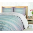 thumbnail image 5 of Ambesonne Abstract Duvet Cover Sets, Minimal Digital, 2-Queen, Lilac Blue, 5 of 7