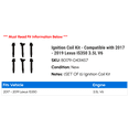 thumbnail image 2 of Ignition Coil Kit - Compatible with 2017 - 2019 IS350 3.5L V6 2018, 2 of 2