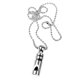 thumbnail image 1 of Collar de Cadena de Perro Colgante de Silbato de Plata Yuyangstore acero Inoxidable, 1 of 8