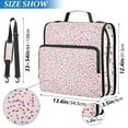 thumbnail image 2 of 3 Ring Zipper Binder with Shoulder Strap Waterproof Trapper Keeper 2 Inch D-Ring 500 Sheets Capacity Colorful Sprinkles, 2 of 8