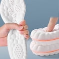 thumbnail image 4 of Plantillas deportivas de látex, almohadillas suaves para zapatos de alta elasticidad, desodorante ortopédico transpirable, cojín de absorción de impacto, plantilla de soporte para arco, 4 of 5