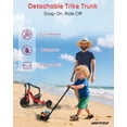 thumbnail image 3 of Triciclo Ride-On Toy RIDYEE 2 en 1 para niños pequeños, rojo, 3 of 7