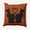 Sienna, variant on Simply Daisy 16" x 16" Conniving Cats Indoor/Outdoor Polyester Throw Pillow, Pale Gold