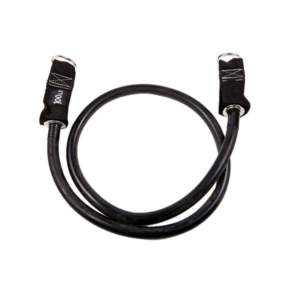 GoFit Single Extreme Resistance Tube, 100lb- Black
