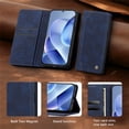 thumbnail image 5 of Case for Motorola Moto G Play 5G 2026 6.7-inch Wallet,Magnetic Closure,Card Slots,Cash Slot Flip Folio Protective Phone Case,Dark blue,For Moto G Play 5G 2026, 5 of 9