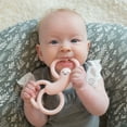 thumbnail image 6 of Dr. Brown's Flexees Baby Teether, Pink Sloth, 100% Silicone, Infant-Toddler, 1-Pack, 6 of 8