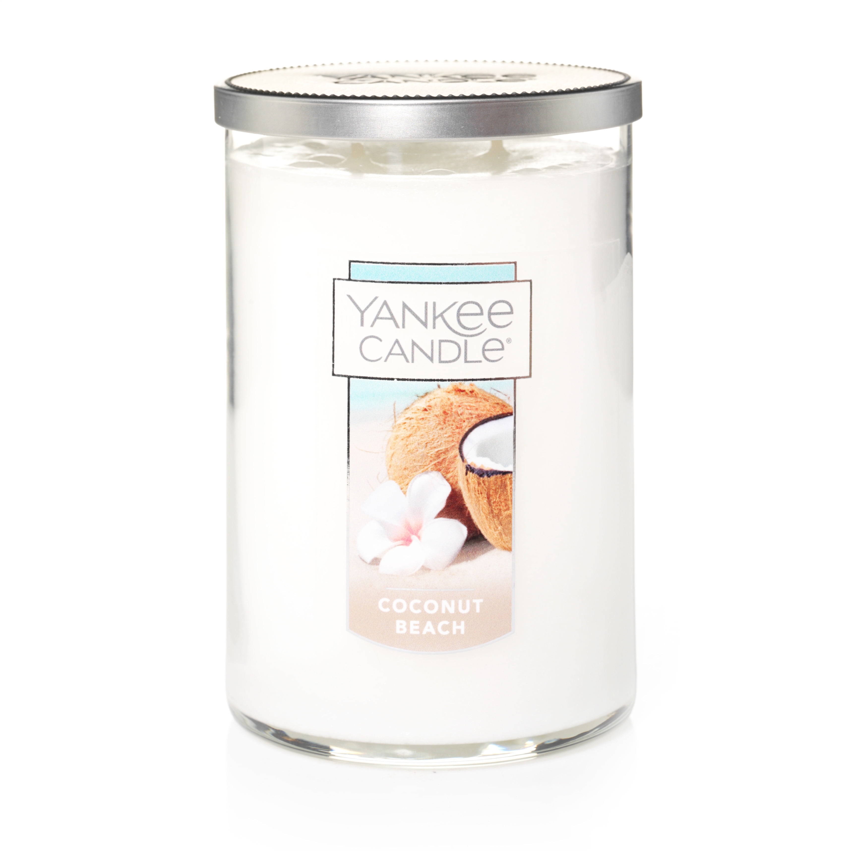 6 Coconut & Ginger Scented Large 2 Wick Tumbler YANKEE CANDLE No 
