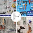 thumbnail image 3 of HEANUJJ 12Pcs Hooks for Peg Board with Simple Design for Home Organization, 3 of 8