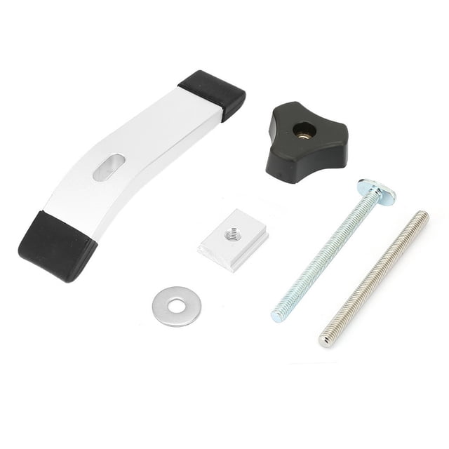 1 Set Aluminium Hold Down Clamp t slot t track Table Plate Woodworking Tool