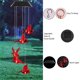 thumbnail image 5 of Viento Led Solar Bombilla En Forma De Animal Colorido Lámpara De Carillón De Viento Colgante Para Decoración De Jardín Al Aire Libre Speravity HA043829-04, 5 of 6