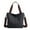 Black, variant on Women's Small Canvas Tote Bag Shoulder Crossbody Bags Work Purses Travel Satchel