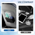 thumbnail image 3 of Mini cubo de basura plegable para coche - Organizador multifuncional para maletero, accesorio esencial para vehículos, SUV y camionetas - Diseño elegante y duradero - Negro, 3 of 5