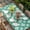 Green, variant on Teal Green Floral Table Cloths for 5 Foot Rectangle Tables, Spring Flowers Modern Abstract Art Farmhouse Patio Waterproof Elastic Fitted Tablecloths, Washable Rectangular Table Cover for Camping
