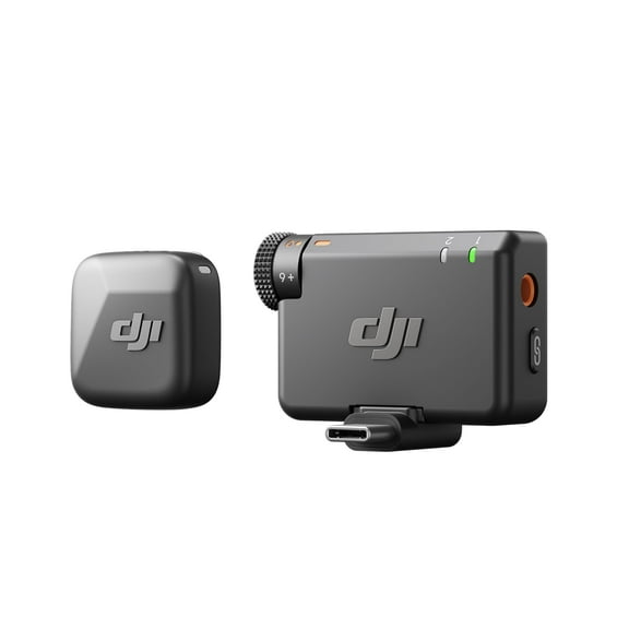 DJI Mic Mini (1 TX + 1 RX), micrófono inalámbrico, superligero, cancelación de Ruido, límite automático, para cámaras/iPhone/Android, Vlogs, Streaming, transmisión a 400 m