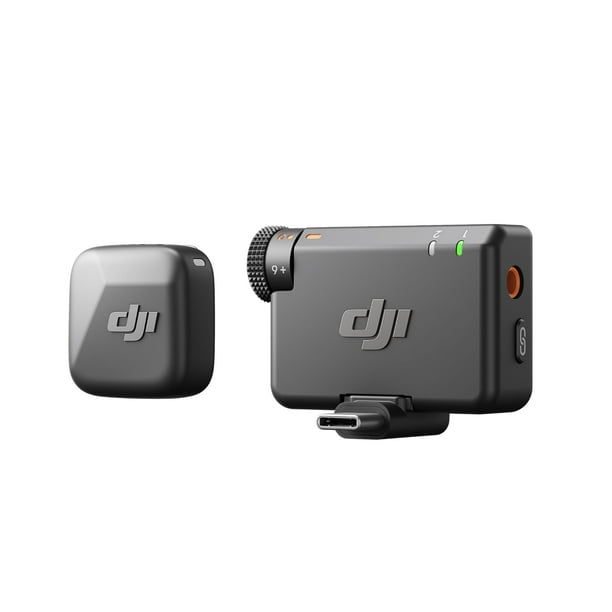DJI Mic Mini Micrófono Inalámbrico 1TX+1RX, Ligero, Audio Claro, Reducción de Ruido, Compatible con Cámaras y Smartphones