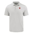 thumbnail image 2 of Men's Cutter & Buck Gray Indiana Hoosiers Coastline Epic Comfort Eco Recycled Polo, 2 of 3