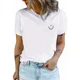 thumbnail image 1 of Camiseta Casual Holgada Para Mujer, 1 of 4