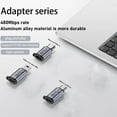 thumbnail image 4 of Micro-USB to USB-C Adapter,High-Speed OTG Converter,Aluminum Mini Connector, 4 of 6