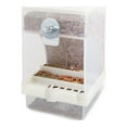 thumbnail image 1 of Comedero automático transparente para pájaros, comedero automático para semillas y comida, accesorios para jaulas de pájaros., 1 of 9