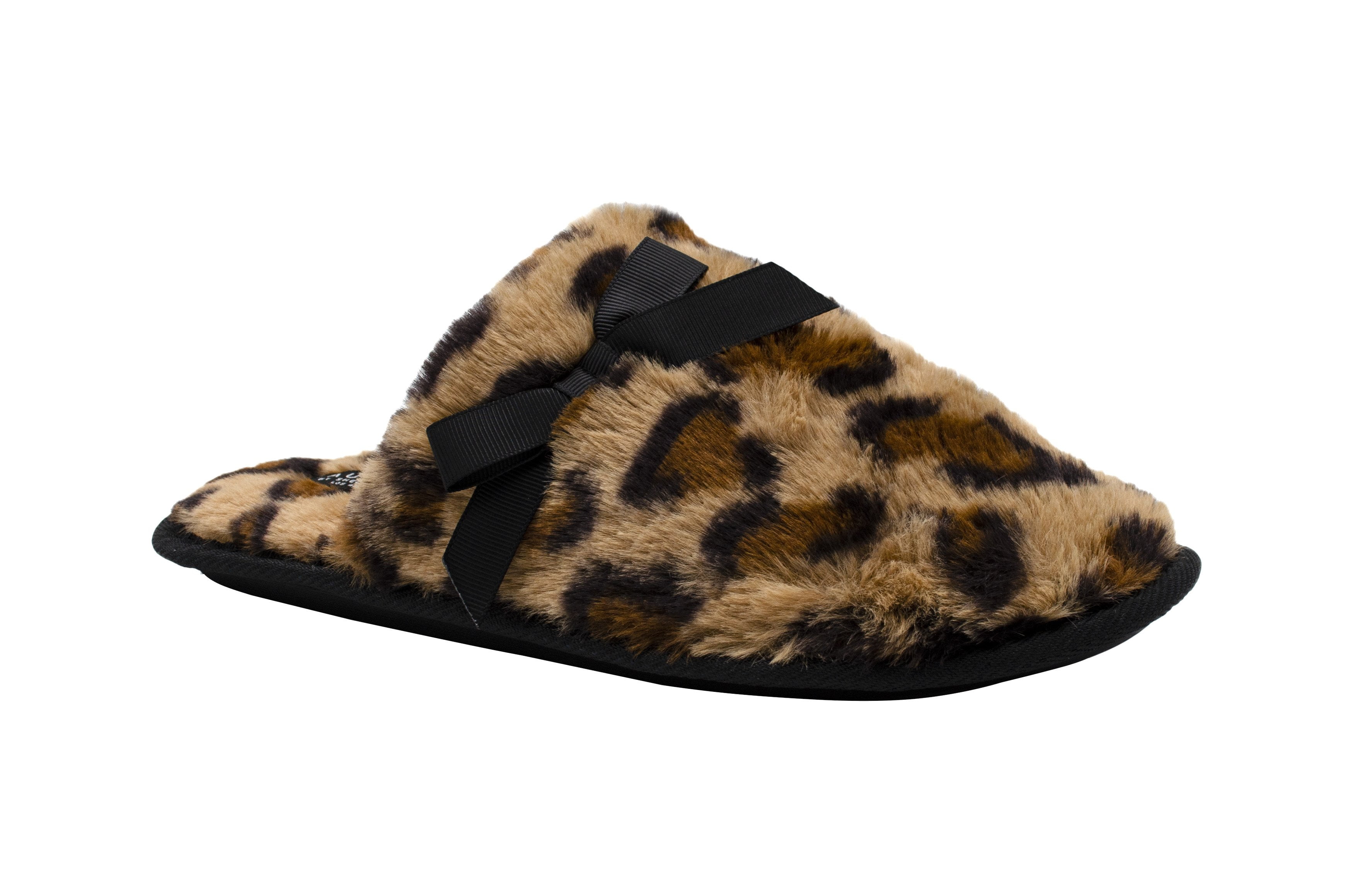 INC Womens Leopard Faux Fur Slippers Small 5-6 Slip On’s New In Box INC Womens Leopard Faux Fur Slippers Small 5-6 Slip On’s New In Box