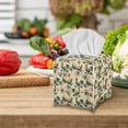 thumbnail image 3 of ZUXONGSY Rooster Square Tissue Box Covers Modern PU Leather Tissue Box Holder Decorative Cube Tissue Holder for Bathroom Decorative Tissue Box Cover Gifts to Friends Family, 3 of 7