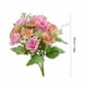 thumbnail image 3 of Flores artificiales Diamond Rose - 5 tallos con 10 mini rosas, decoración de plástico en blanco, rosa, naranja, azul, amarillo, 3 of 6