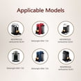 thumbnail image 4 of Cápsulas de café rellenables de acero inoxidable Filtro de taza de cápsula de café reutilizable Compatible con Nespresso U CitiZ, 4 of 6