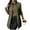 501_Blackish Green, variant on Fall Vests Women's Longline Quilted Down Padded Vest Lightweight & Cozy Autumn Winter Outerwear Blackish Green L