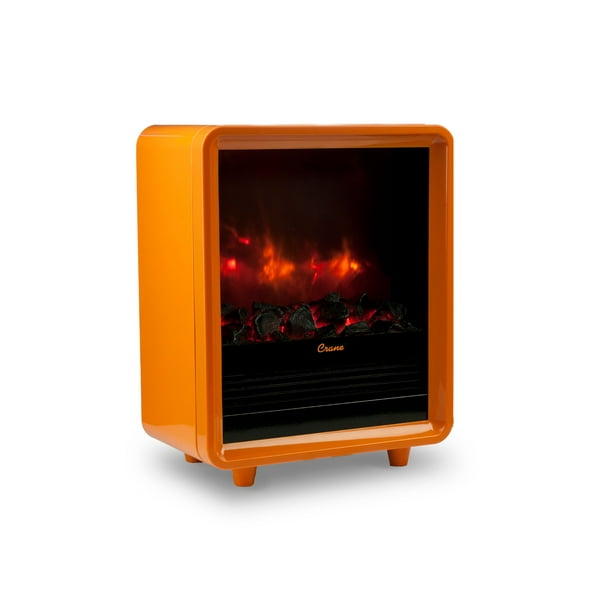 Crane Fireplace Heater Orange