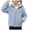Light Blue, variant on BOBOGOJP Kids Hooded Fleece Jacket Boys Girls Full Zip Hoodie Toddler Coat 3-12Years Navy,Size 13-14 Years