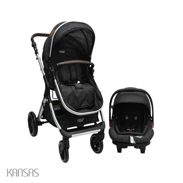Carriola Infanti Lifestyle 4 en 1 Kansas Negro
