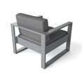 thumbnail image 6 of Anderson Teak Lucca Contemporary Aluminum Armchair in Gray Finish, 6 of 6