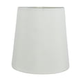 thumbnail image 4 of Meriville Set of 6 Eggshell Faux Silk Clip On Chandelier Lamp Shades, 4-inch by 5-inch by 5-inch, 4 of 5