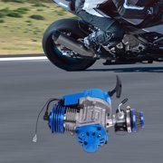 Peakora 2 Stroke High-Performance Engine Motor 2 Stroke 49cc 50cc High-Performance Engine Motor Pull Start Engine Motor for 49cc 50cc Pocket/Mini Dirt Bike