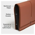 thumbnail image 3 of Smead Tuff Heavy Duty Reinforced Expanding Wallet with Button & String Closure Letter Redrope, 3 of 6