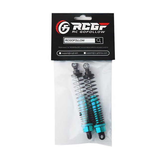maskred Negative Pressure Shock Damper For GEN8 Crawler Rc Negative Pressure Shock Damper Aluminum Alloy High Strength RC Car Accessories Blue