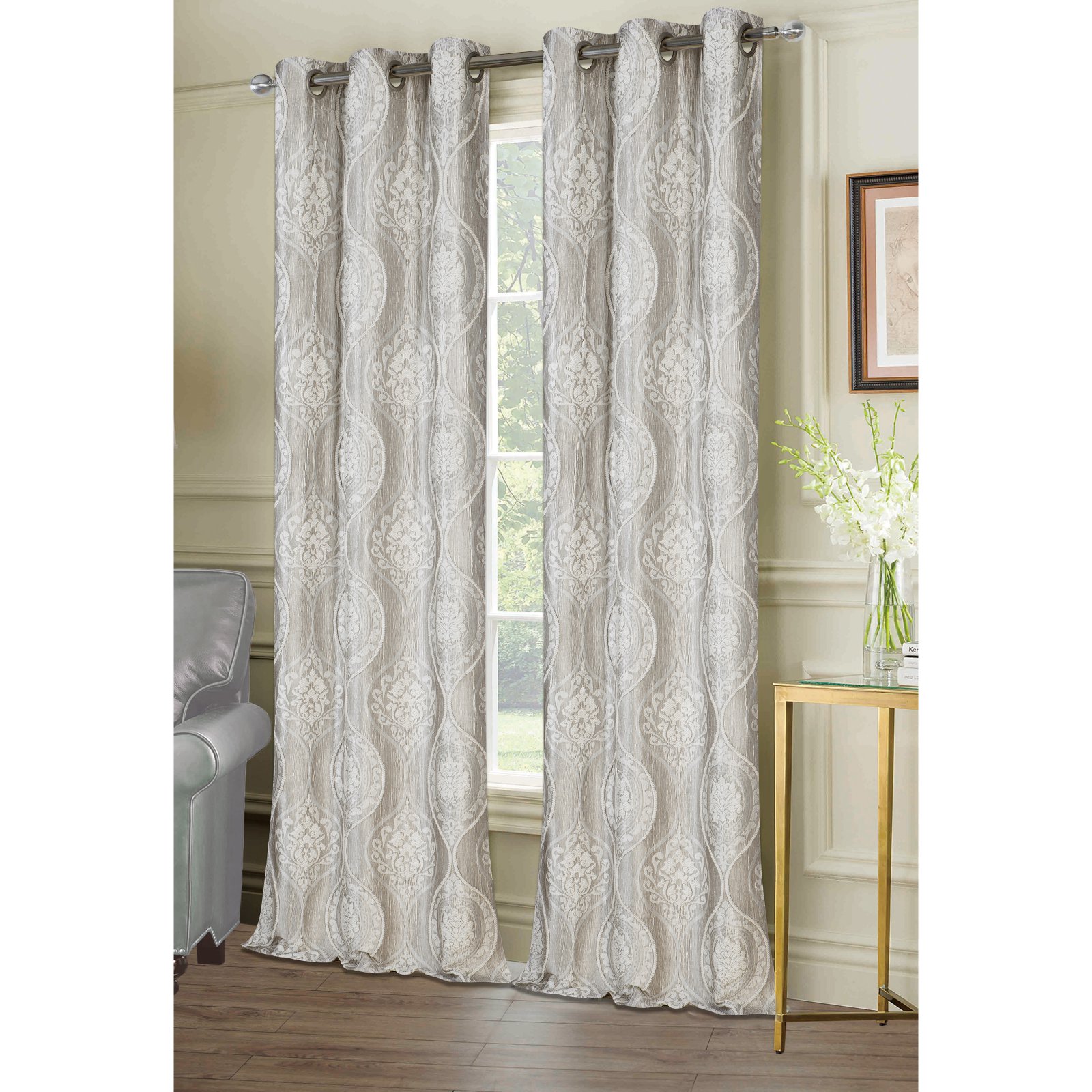 Dainty Home Monaco Grommet Panel Pair