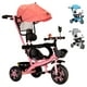 thumbnail image 1 of Triciclo para Bebe Triciclo Montable De 4 A 10 Años Carriola Montable con Sombrilla para Sol Silla Ajustable Carrito de Paseo Transformable Plegable Triciclo Infantil, 1 of 8