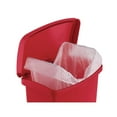 thumbnail image 6 of Rubbermaid Commercial Streamline Resin Step-On Container, Front Step Style, 8 gal, Polyethylene, Red, 6 of 9