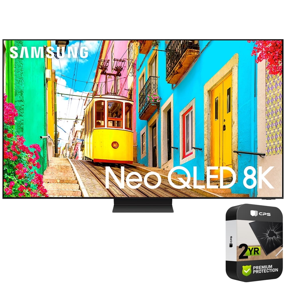 Restored Samsung QN75QN800D 75 Inch Neo QLED 8K Smart TV (2024) Bundle with 2 Year Enhanced Protection Pack (Refurbished)