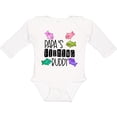 thumbnail image 3 of Inktastic Papa's Fishing Buddy with Colorful Fish Boys or Girls Long Sleeve Baby Bodysuit, 3 of 5