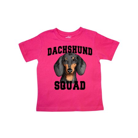 

Inktastic Dog Dachshund Squad Gift Toddler Boy or Toddler Girl T-Shirt