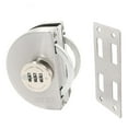 thumbnail image 4 of deevoka Frameless Glass Door Lock Mechanical Password Lock for Home Malls Shower Room Round Single Door, 4 of 9
