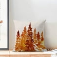thumbnail image 6 of Fall Pillow Covers 20 X 20 Inch Set of 2, Nature Themed Burnt Orange Tree Throw Pillow Covers Rustic Forest Autumn Pillowcase for Indoor Outdoor Home Sofa Bedroom Living Room Decor, 6 of 7