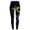 Z01_Green, variant on Women's Carnival Print Leggings Casual Wear Festive Pattern Yoga Pants Workout Leggings for Women 4-Orange,S