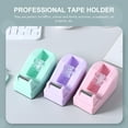 thumbnail image 2 of OULII 3Pcs Tape Dispenser 10.3X6X4.6Cm Random Color For Packaging And Wrapping Tapes In Office, 2 of 6