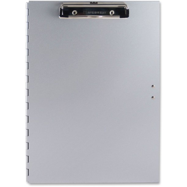 Saunders, SAU45450, Tuff Writer iPad Storage Clipboard, 1 Each, Silver