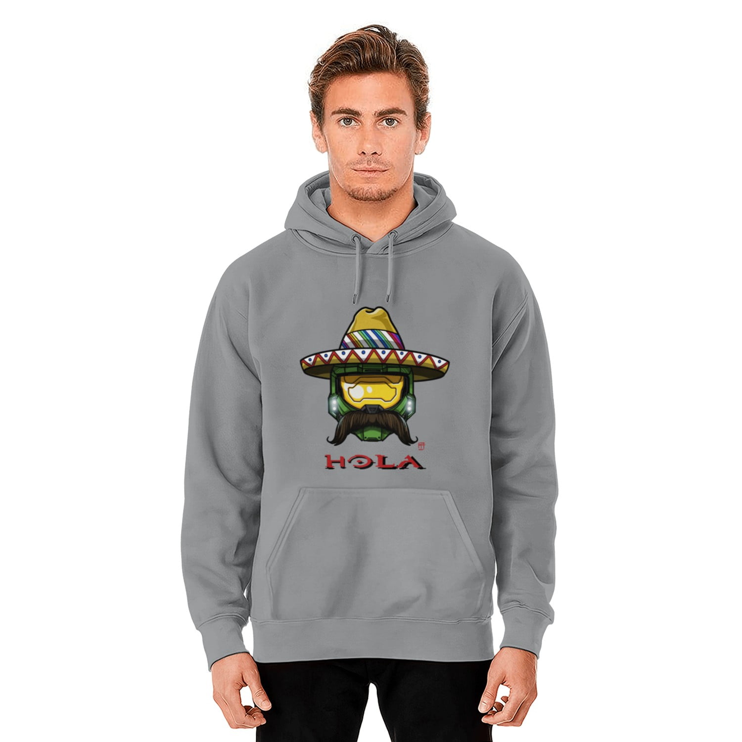 Halo cotton hoodie hotsell